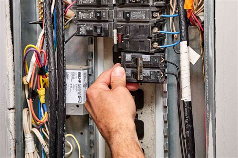 how to install an electrical breaker box|installing a new breaker panel.